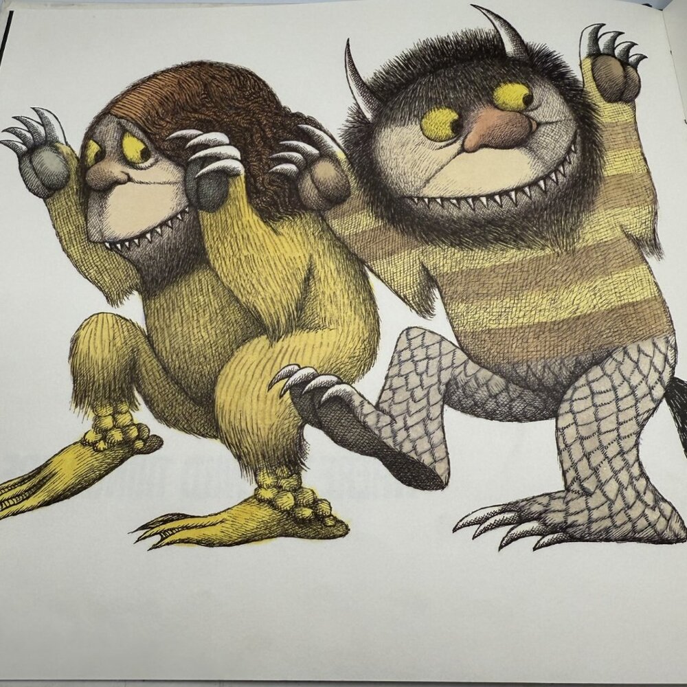 Vintage 1963 Where the Wild Things Are Storybook 25th Anniversary Edition - Picture 7 of 8